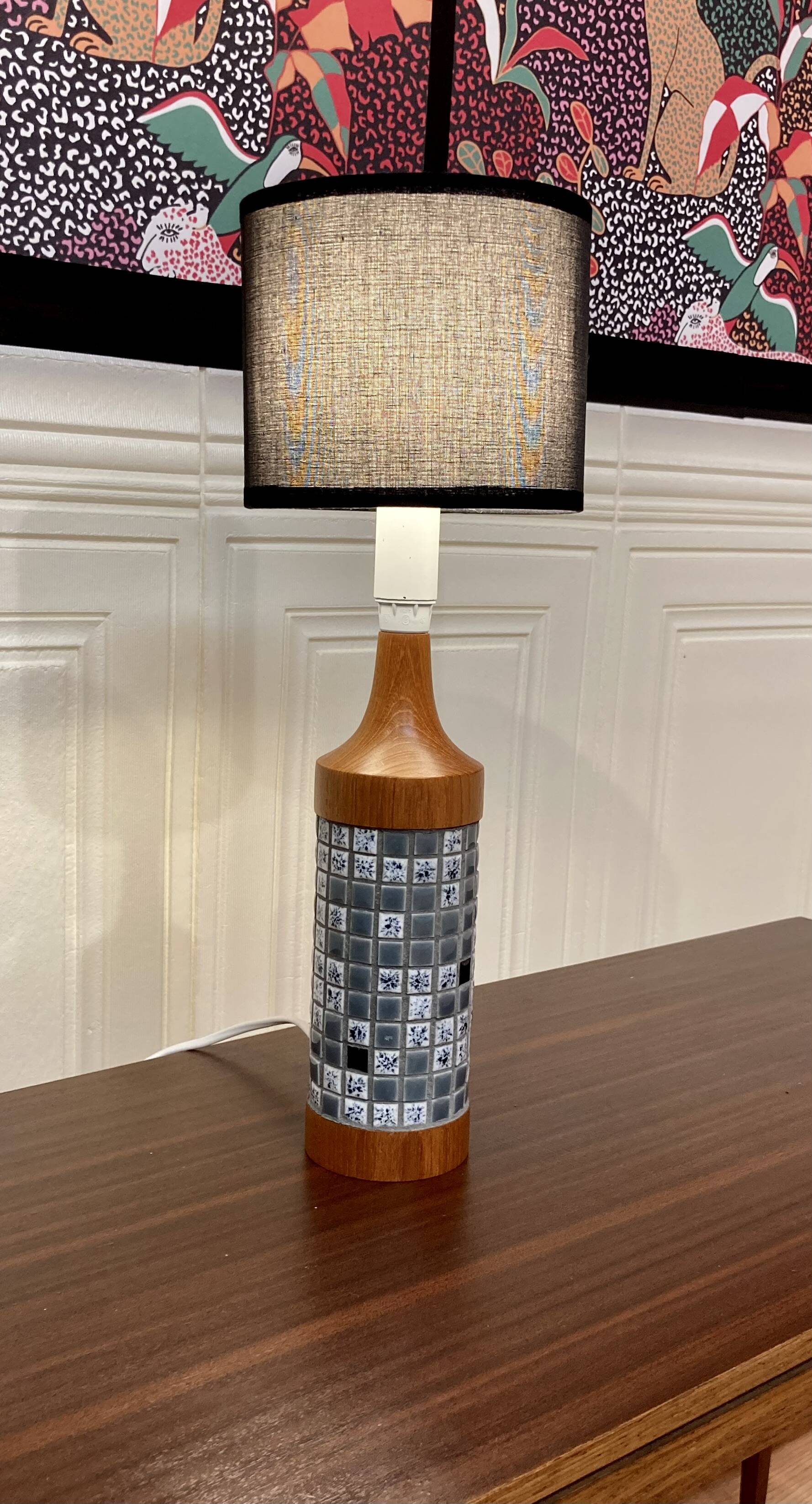 Scandinavian design lamp from the 1950s.