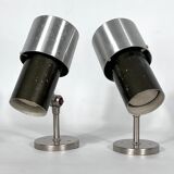 Pair of Stilnovo adjustable sconces or spotlights, Italy 1950