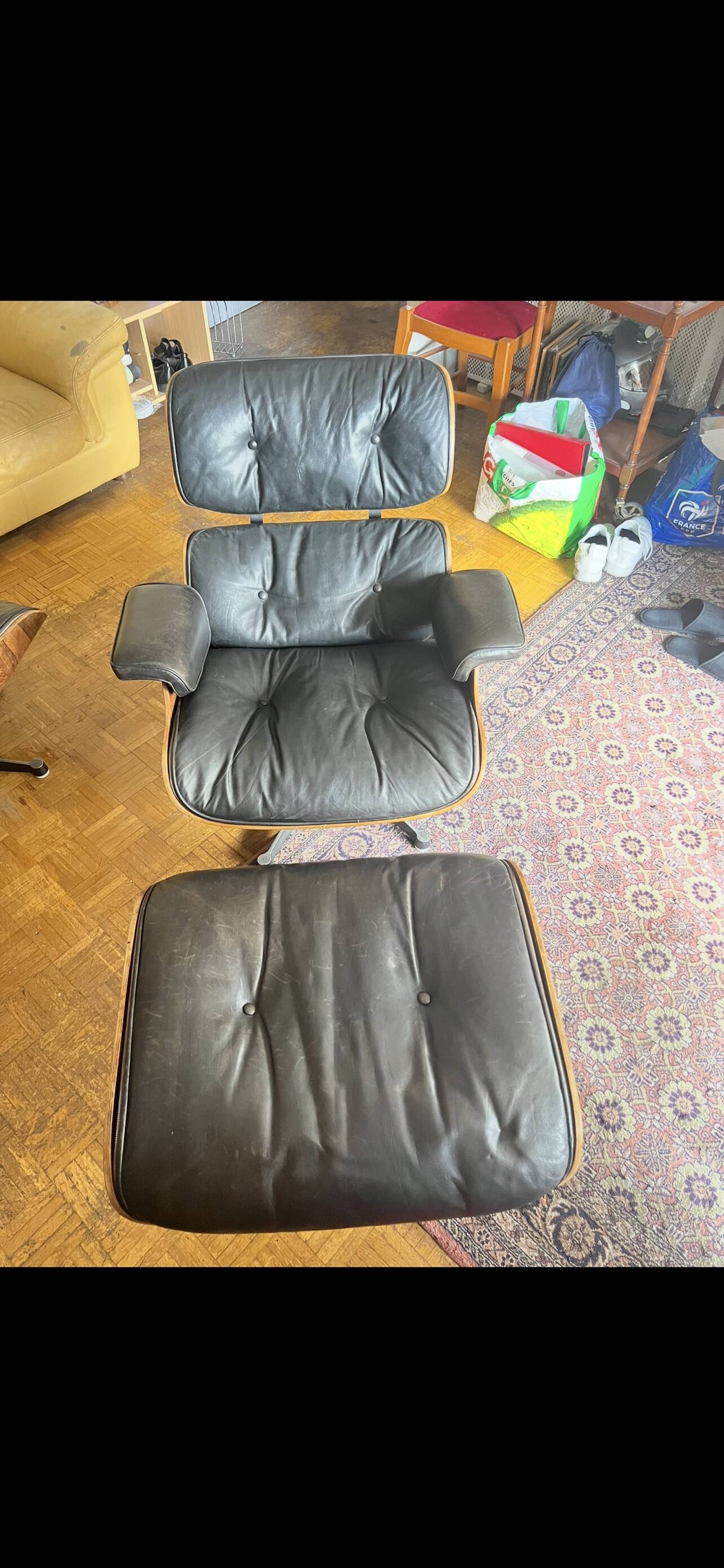 Lounge chair et ottoman Herman Miller