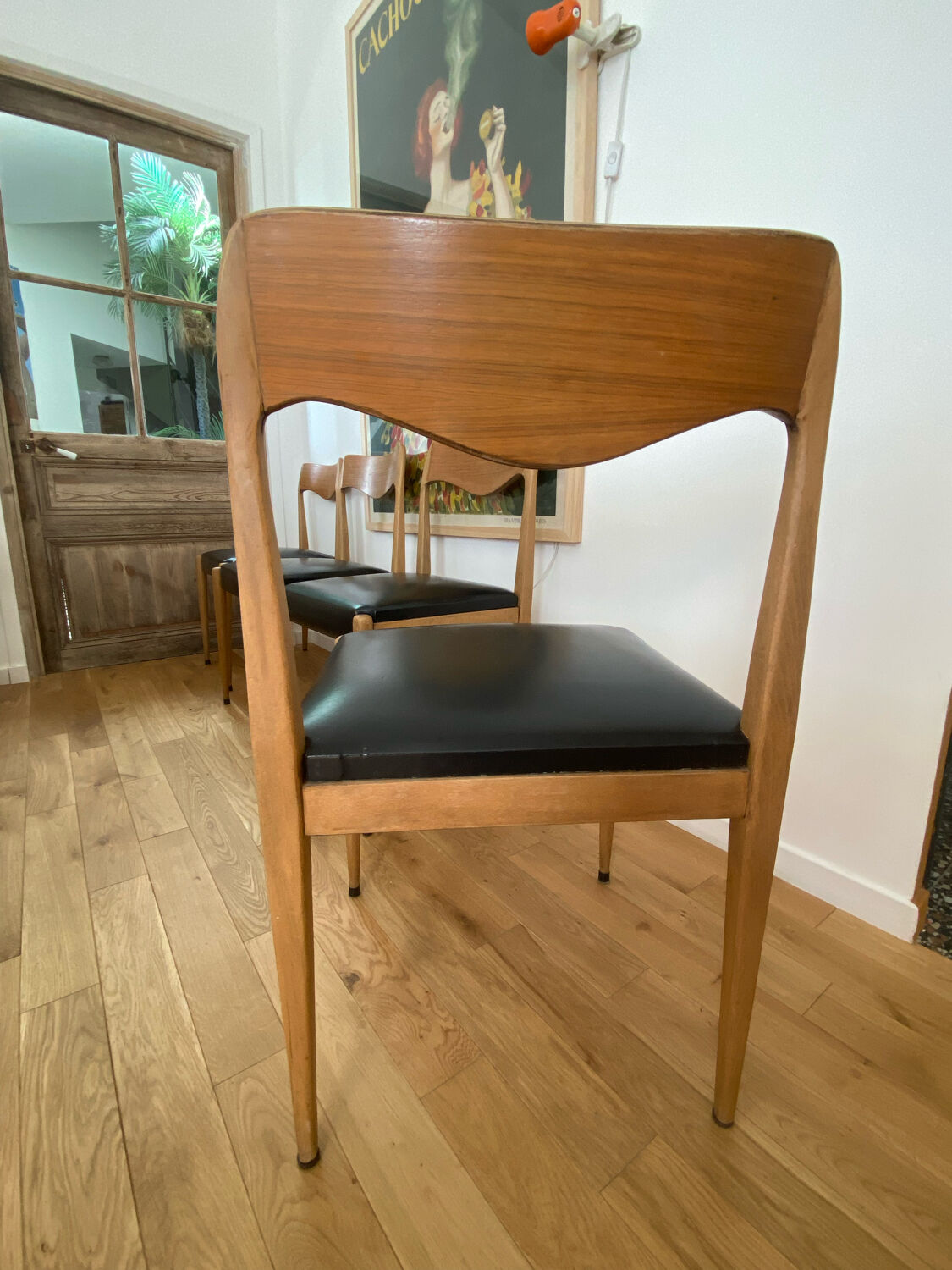 Set of 4 Scandinavian chairs