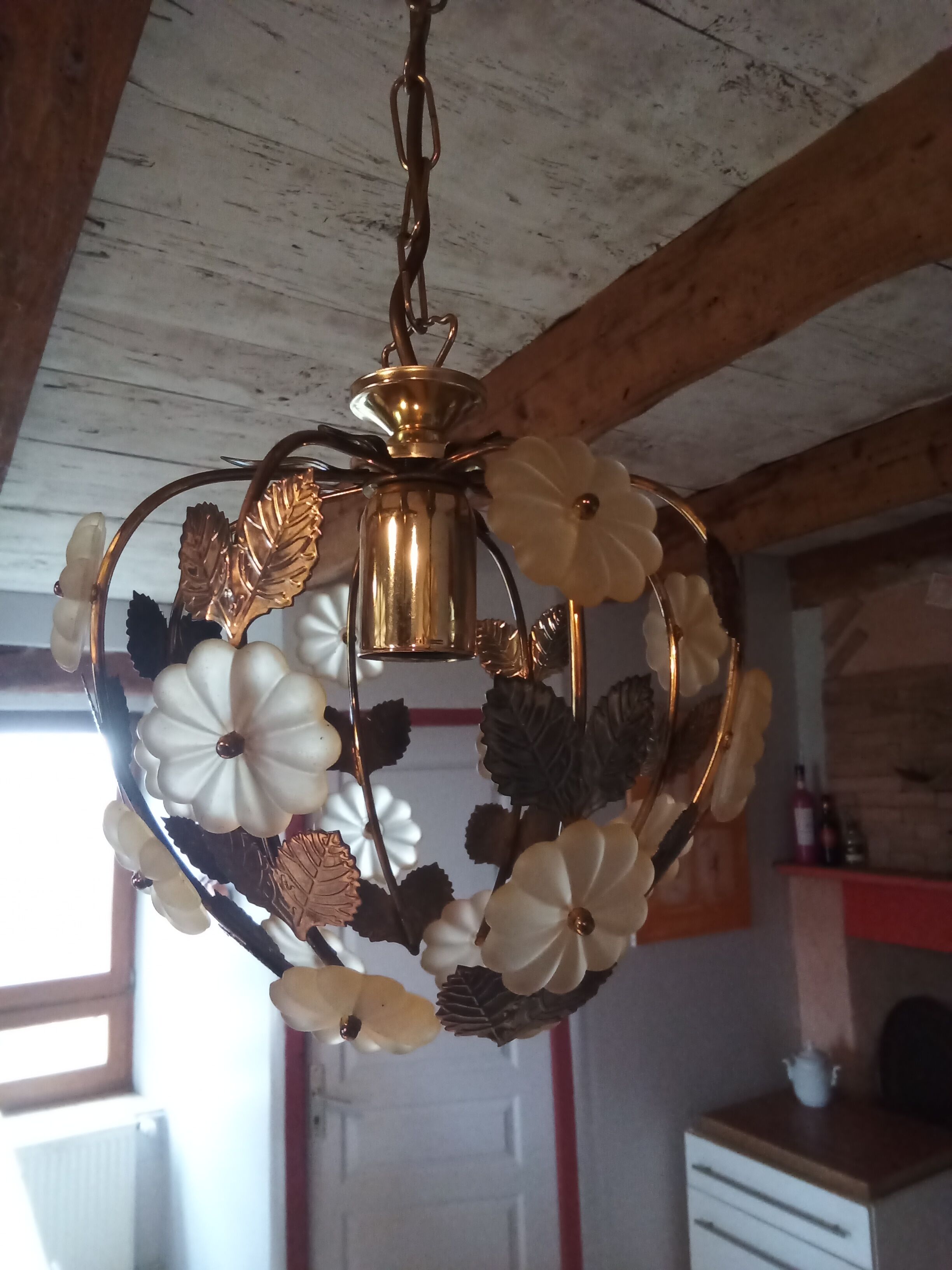 Vintage chandelier 70s