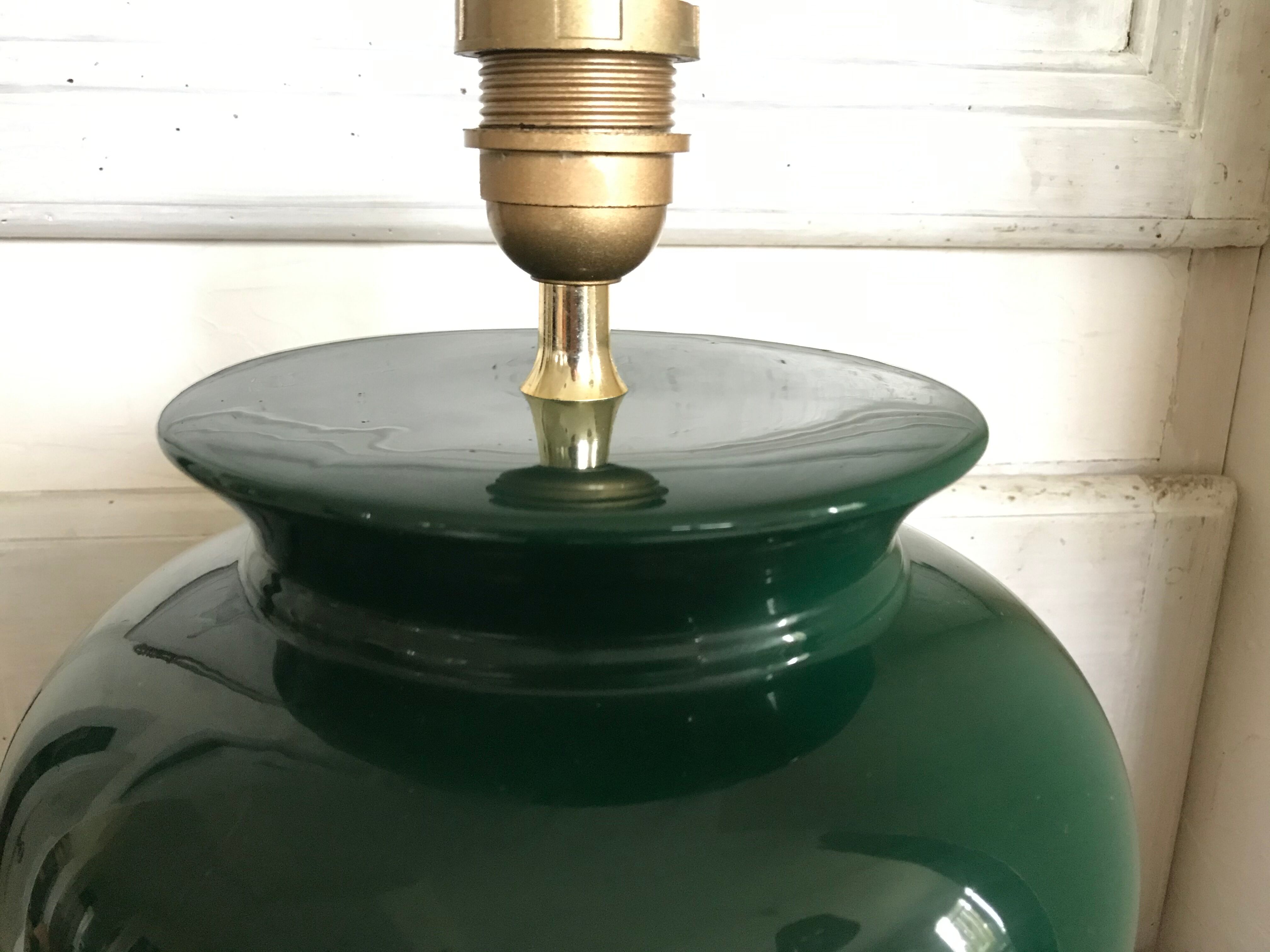 Vintage ceramic lamp base