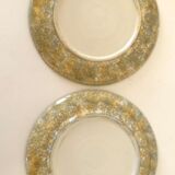 Vallauris round flat plates