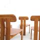 6 chairs natural leather walnut and beech sapporo 70 ' girgi mobili publisher