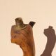 Vintage olive wood lamppost