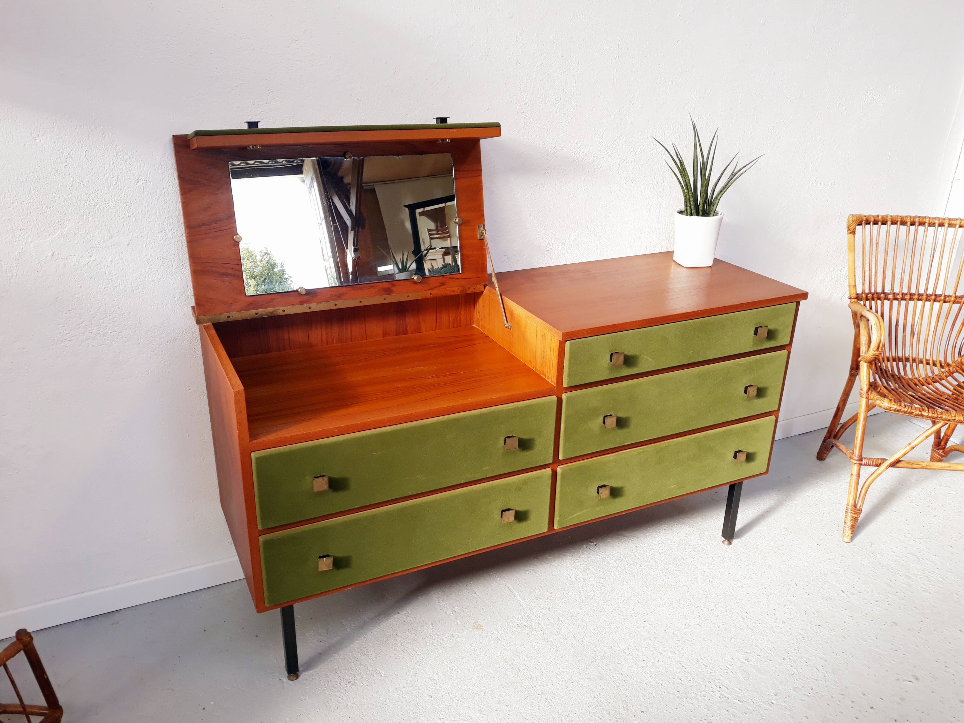 Commode coiffeuse design par Roger Landault