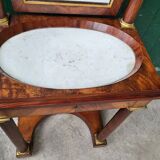 Small empire period psyche dressing table