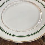 Plate service and dish Sarreguemines old