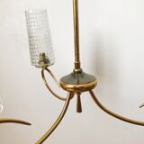 Vintage three-branched chandelier