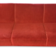 Sofa Daybed sofa years 50/60 cliclac Red