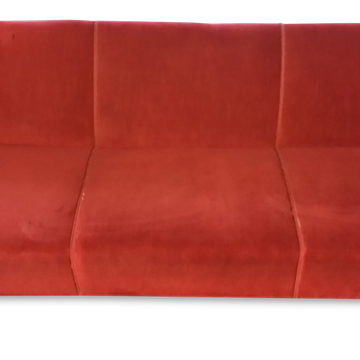 Sofa Daybed sofa years 50/60 cliclac Red