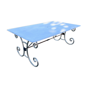 Table Dessus marbre De - fer