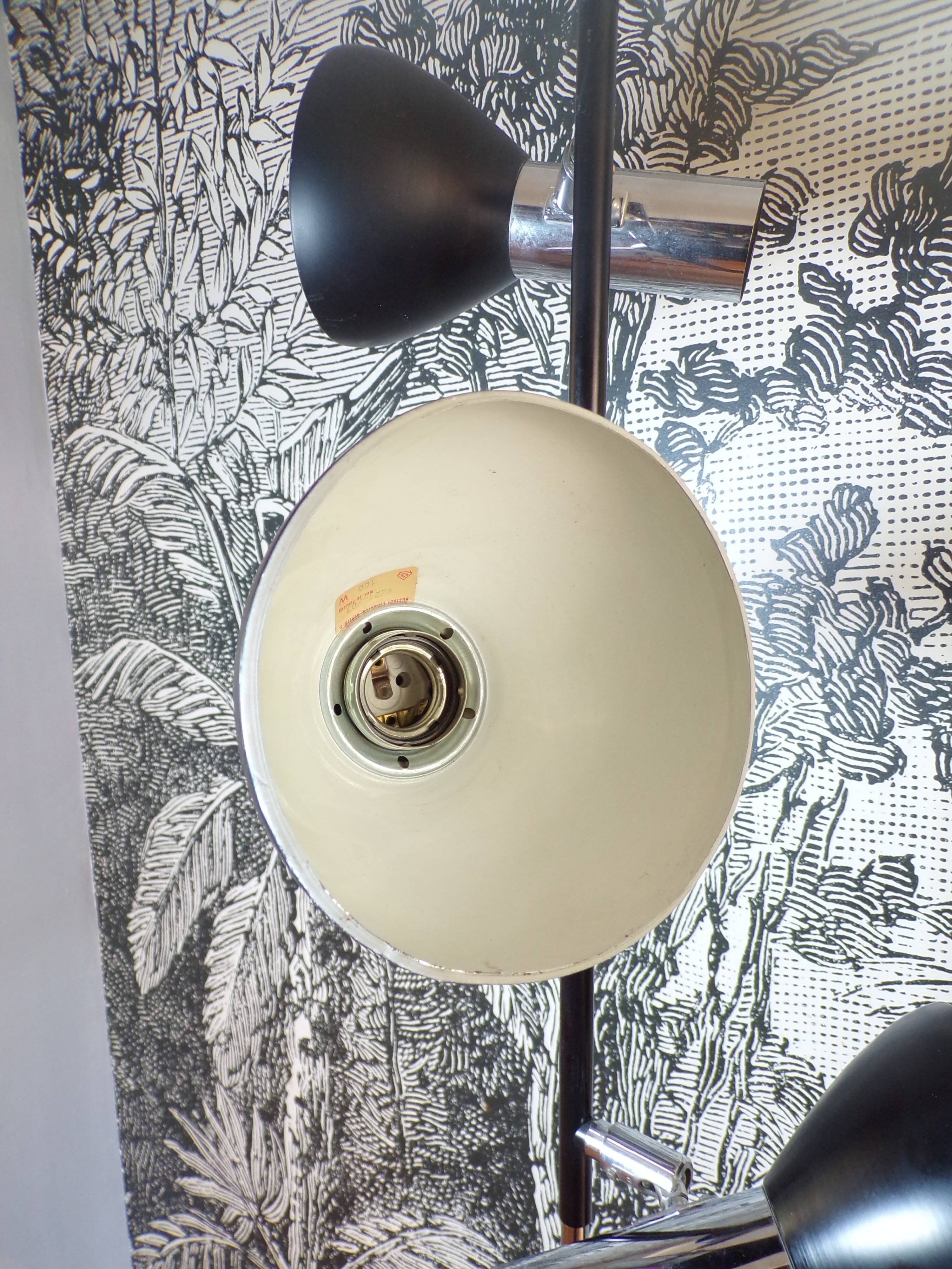 Koch & Lowy 3-light floor lamp