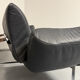 De Sede DS 140 midnight blue 3-seater vintage leather sofa 1980s design