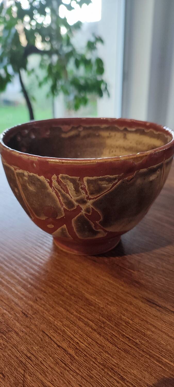 70s glazed porcelain stoneware