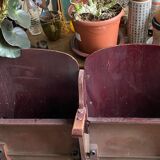 Fauteuils double de cinema