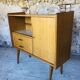 Vintage storage unit on compass legs by SAM Circa 50's/60's