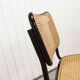 Pair of black Breuer B32 chairs restored, new stamps