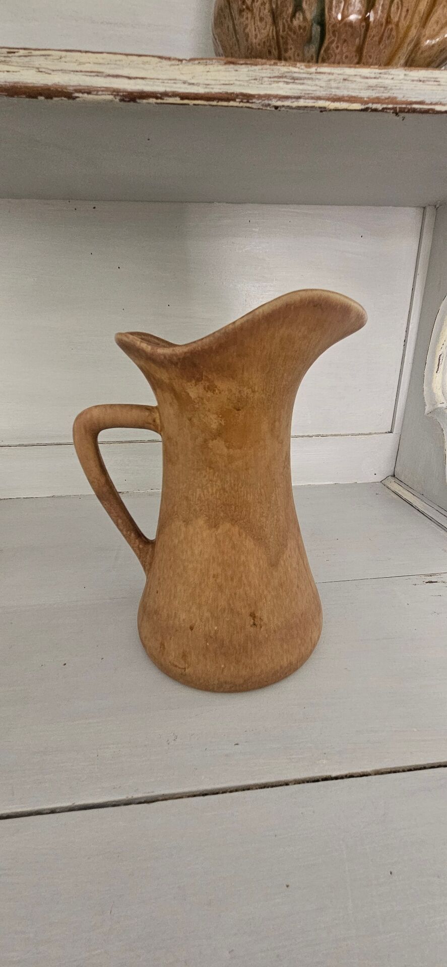 Vintage artisanal stoneware jug