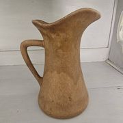 Vintage handmade stoneware jug
