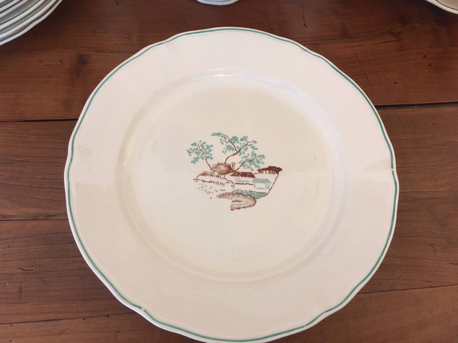 Old Luce Paris earthenware service