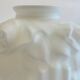Art Deco glass paste ball vase