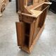 Entrance hall wardrobe in oak from the early 20th century.