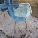 Four Campanula chairs by Carlo Pagani. Arflex, 1952