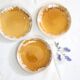 Set of 3 dessert plates, Brisant model, Saint Amand earthenware
