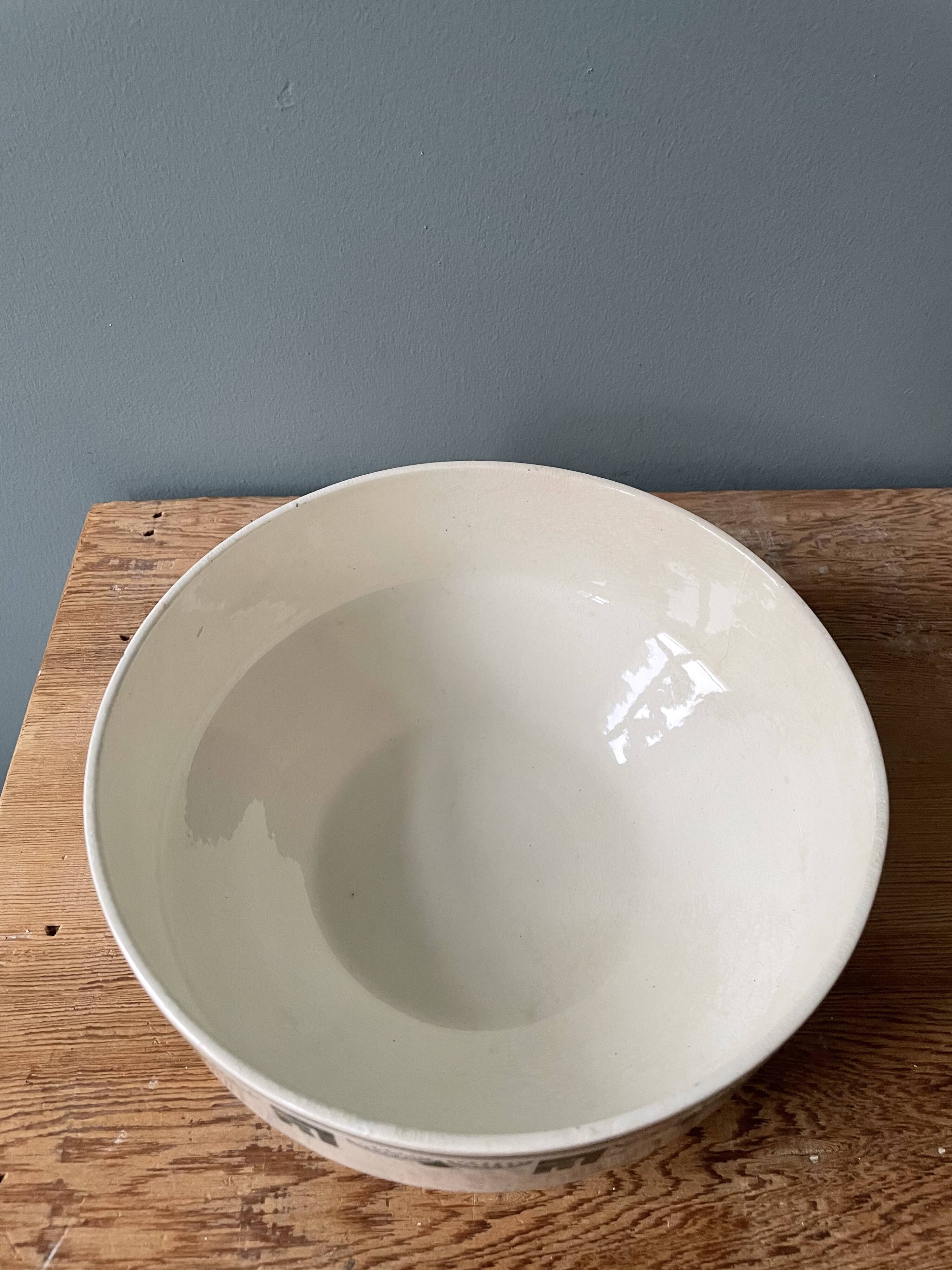 Vegetable 1930 in lunéville earthenware, lucas model