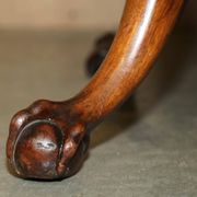 Fauteuil capitaine Chesterfield victorien restauré