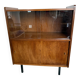 Buffet vaisselier vintage placage chêne