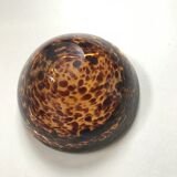 Vintage Murano tortoiseshell ashtray