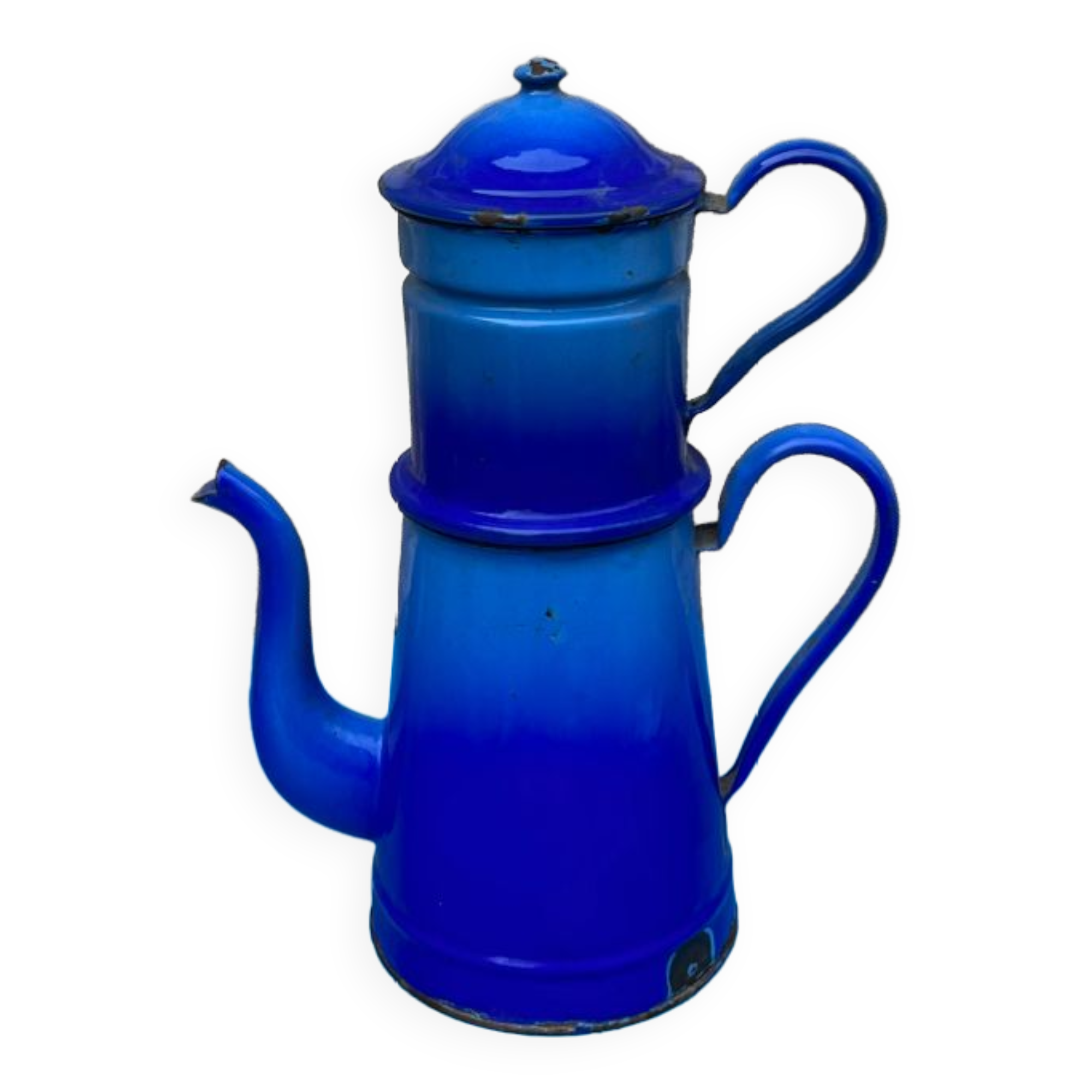 Enamelled coffee maker