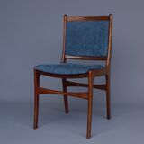 Vintage Teak Dining Chairs, 1970s, Set of 5