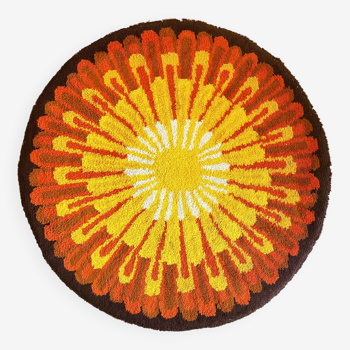 Desso round rug from the 70s