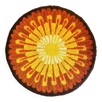 Desso round rug from the 70s