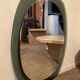 Vintage smoked glass mirror from the 70s
