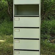 metal binder 9 drawers with clamshells