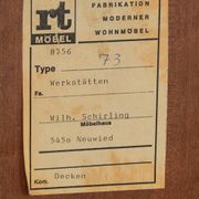 Enfilade of the 1960s by Heinrich Riestenpatt