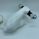 Wall light Ceramic Bras design 1980