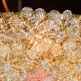 Fleur de plafond en verre de Murano par Seguso pour Venini
