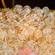 Murano glass ceiling flower by Seguso for Venini