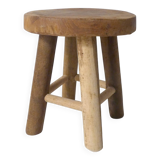 small teak stool