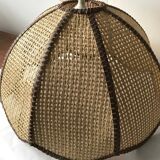 Rattan hanging lamp