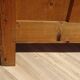 Ancienne commode Louis Philippe en noyer marbre blanc