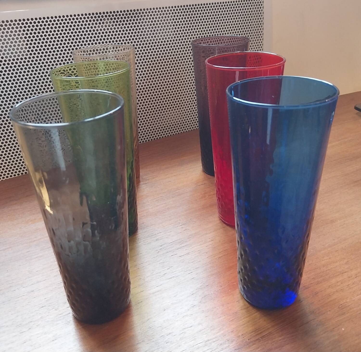 Service de 6 verres à orangeade