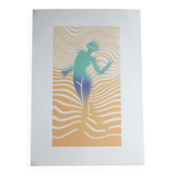 A4 format dancer poster
