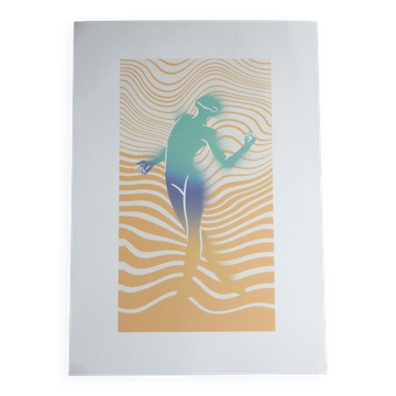 A4 format dancer poster