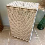 Woven rattan basket